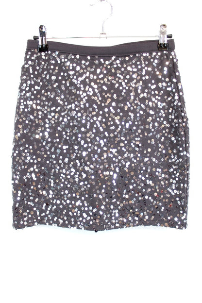 Jupe courte à sequins Toumaï taille L - friperie femmes, vêtements d'occasion, seconde main