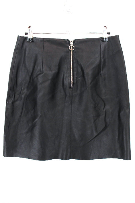 Jupe courte en simili cuir - Promod - Taille 36 - Friperie seconde main