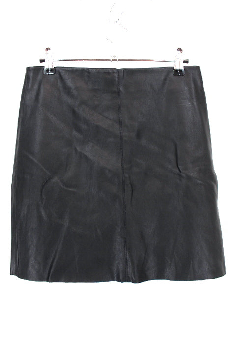 Jupe courte en simili cuir - Promod - Taille 36 - Friperie seconde main