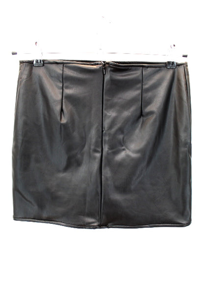 Jupe courte en similicuir FASHION NOVA taille M