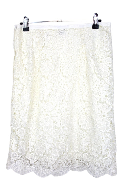 Jupe dentelle H&M taille 36-friperie occasion seconde main