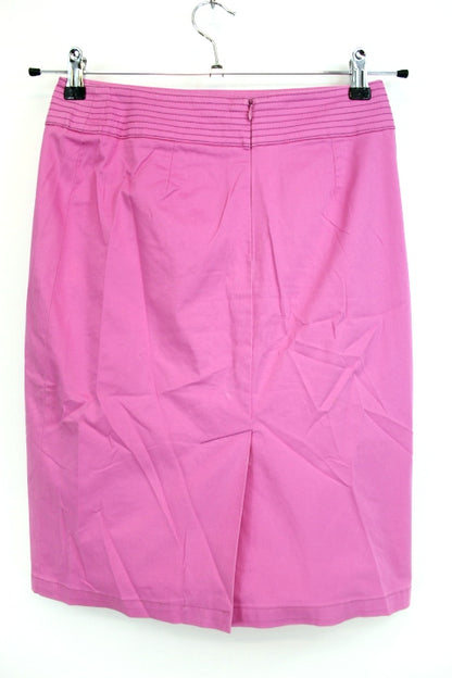 Jupe droite - Motif étoile fleurie - Fermeture éclaire et fente arrière - GERARD DAREL - Taille 36 - Friperie - Seconde main