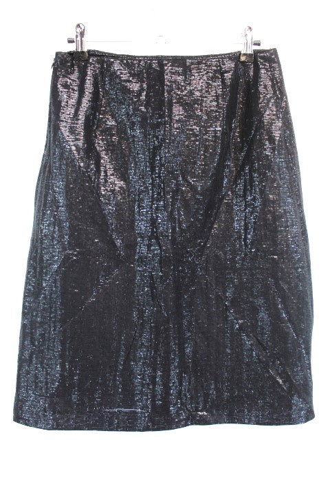 Jupe droite brillante COMMA' Taille 38/40 - Friperie seconde main