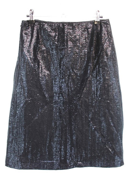 Jupe droite brillante COMMA' Taille 38/40 - Friperie seconde main