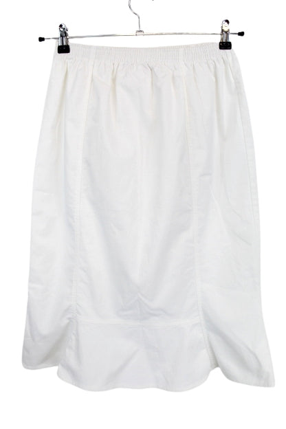 Jupe droite garnie volants BERNARD SOLFIN Taille 42 - Friperie seconde main