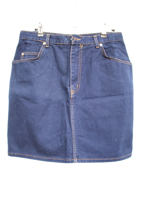 Jupe en jeans Ober taille 44-friperie occasion seconde main
