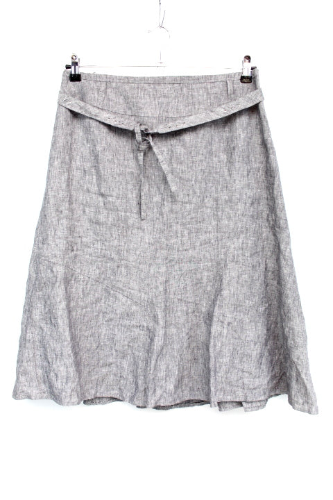 Jupe en lin Lebek Taille 40-friperie occasion seconde main