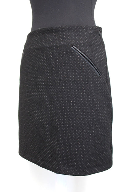 Jupe évasée à pois Camaïeu taille 36