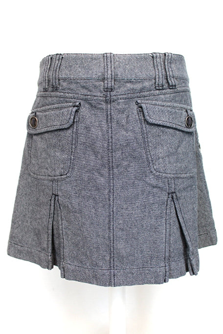 Jupe grise style jean EDC taille 36 - friperie occasion seconde main