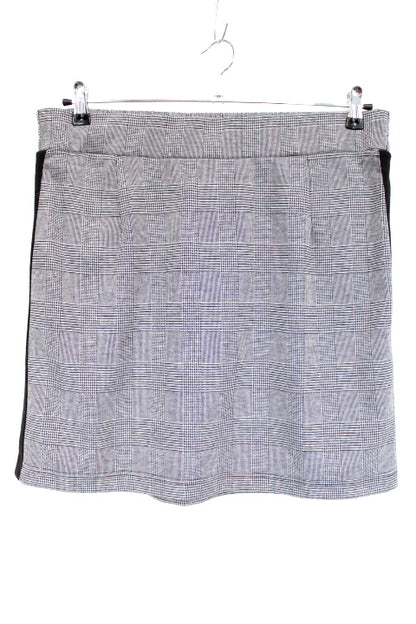 Jupe imprimé Prince de Galle In Extenso taille 42 - friperie femmes, vêtements d'occasion, seconde main