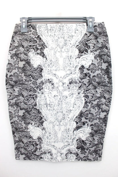 Jupe imprimée légère No Excuse taille 38-friperie occasion seconde main