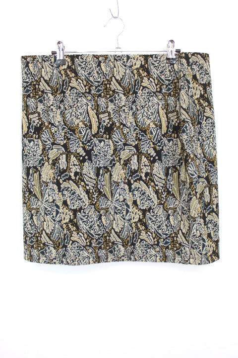 Jupe jacquard droite MS Mode taille L - friperie femmes, vêtements d'occasion, seconde main