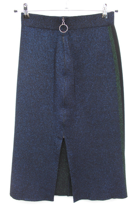 Jupe longue brillante SUNCOO Taille 1 - Friperie seconde main