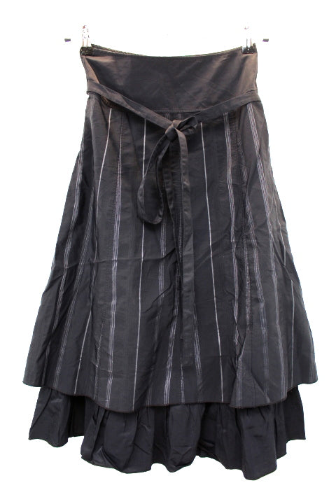 Jupe longue doublée avec fermeture éclaire arrière CAMAÏEU taille 36 - Vêtement de seconde main - Friperie en ligne