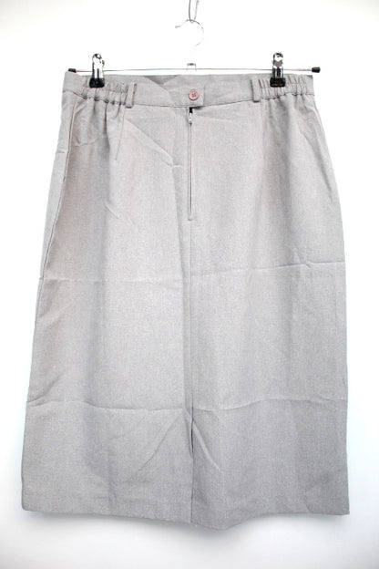 Jupe longue droite Blanche Porte taille 46