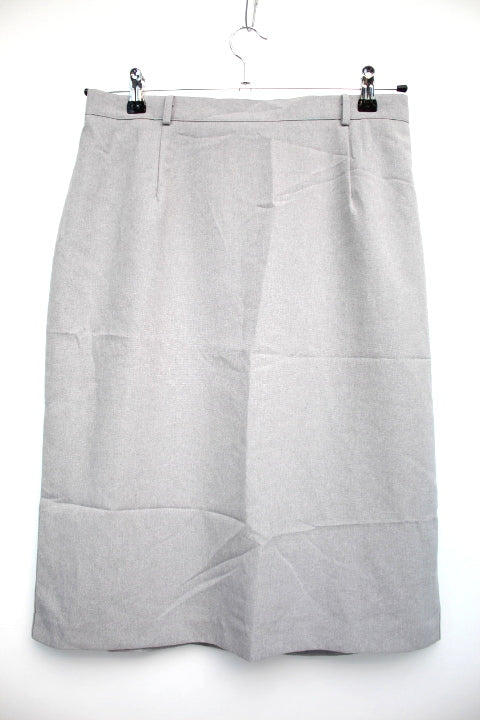 Jupe longue droite Blanche Porte taille 46-friperie occasion seconde main