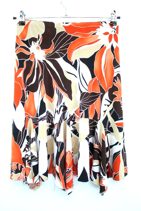 Jupe motif fleurs Chantal Rosner taille 44