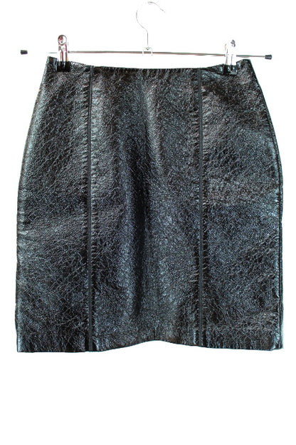 Jupe simili cuir H&M taille 34 Orléans - Occasion -Friperie en ligne