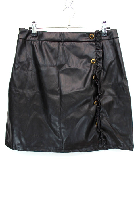 Jupe simili cuir Shein taille 40 - friperie femmes, vêtements d'occasion, seconde main