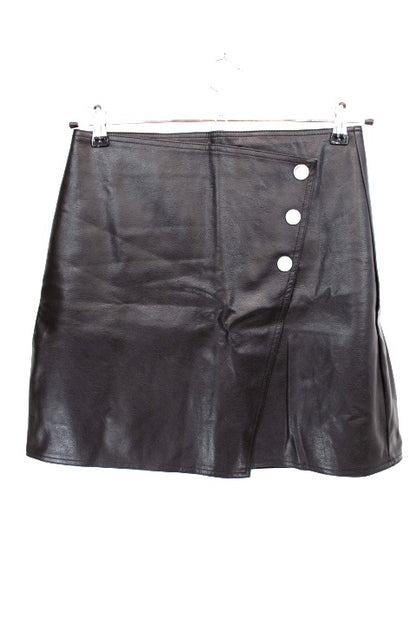 Jupe similicuir Cache Cache taille 38-friperie occasion seconde main