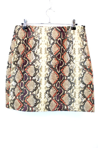 Jupe Camaïeu Taille 44 / XXL Marron - Occasion En Très Bon état