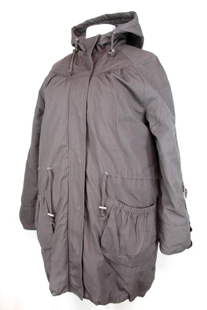 Manteau à capuche Blanche Porte taille 44