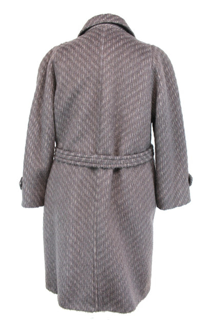 Manteau long épais - Fermeture boutons - VALMELINE - Taille 54 - Friperie - Seconde main