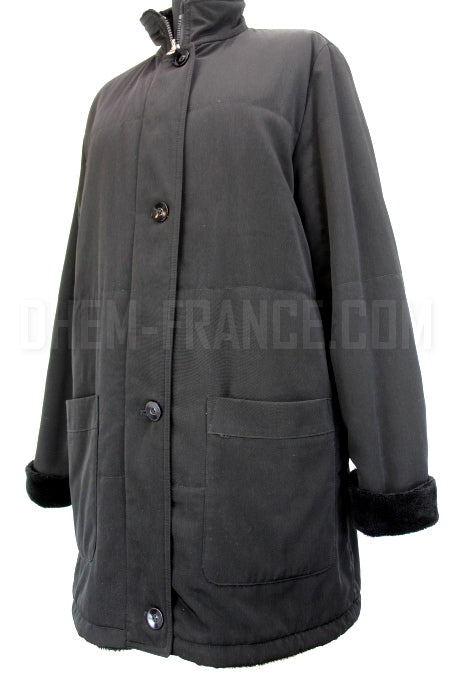 Manteau noir réversible Frank Eden taille 40