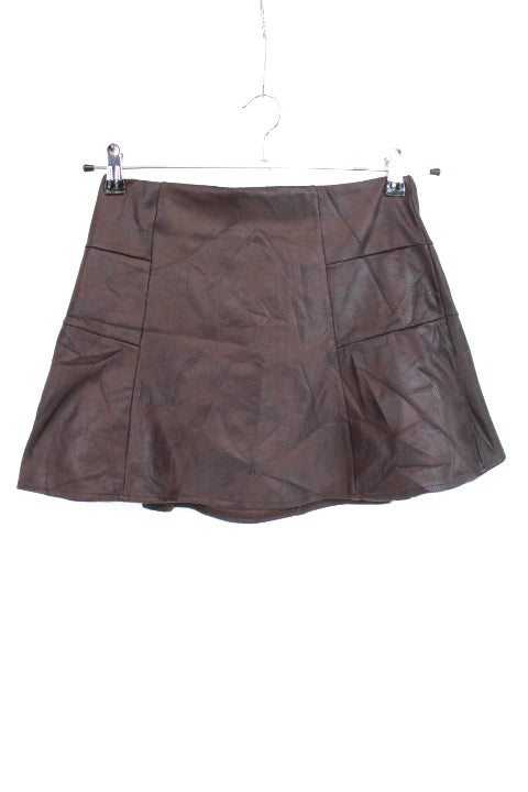 Mini jupe évasée - Fermeture éclaire arrière - MORGAN - Taille 36 - Friperie - Seconde main
