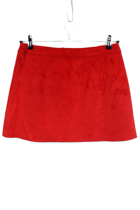 Minijupe aspect daim Zara taille 42-44