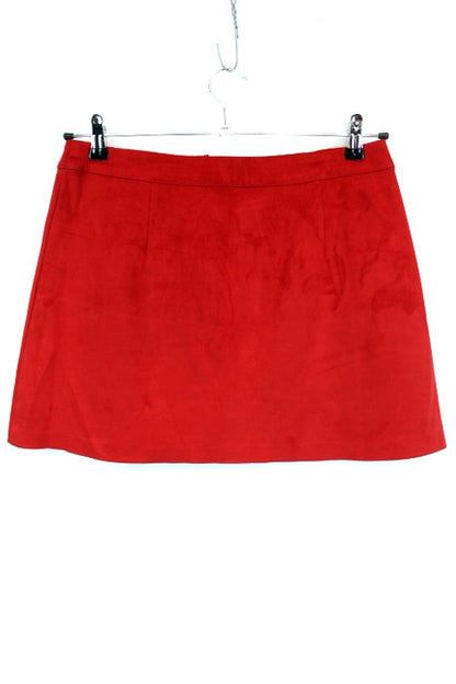 Minijupe aspect daim Zara taille 42-44