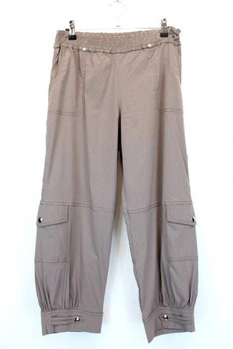 Pantalon 34 chocolat Ligne à suivre taille 40