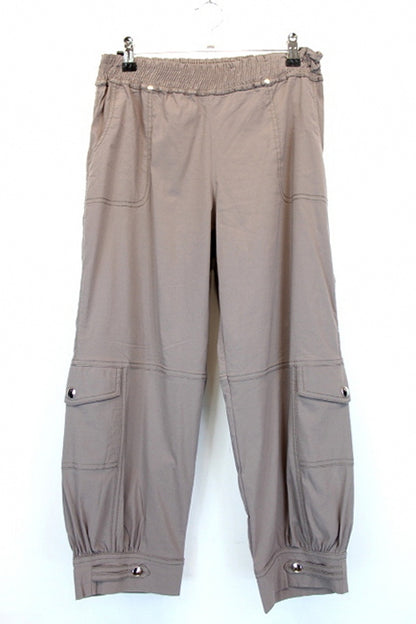 Pantalon 34 chocolat Ligne à suivre taille 40