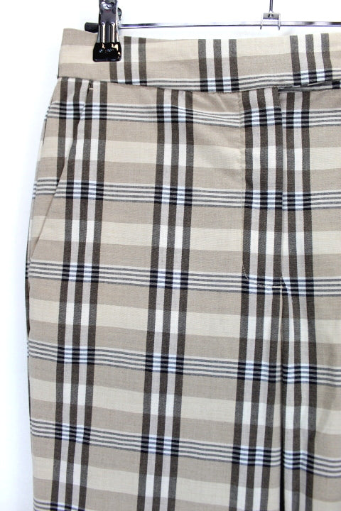 Pantalon à carreaux Mango taille 34