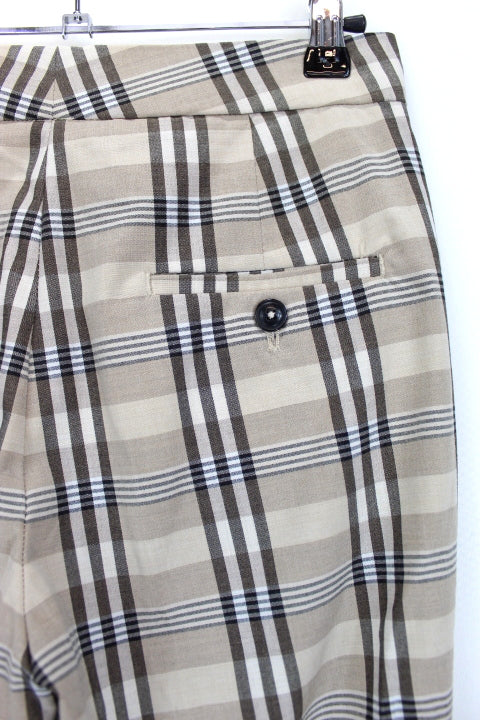 Pantalon à carreaux Mango taille 34