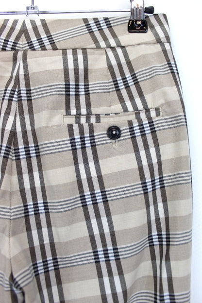 Pantalon à carreaux Mango taille 34