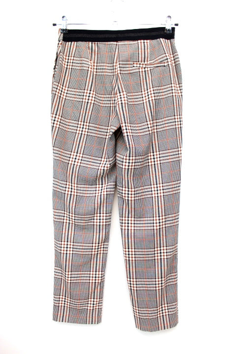 Pantalon à carreaux - Ceinture élastique à l'arrière et fermeture éclaire à l'avant - Pimkie - Taille 36 - Friperie - Seconde main