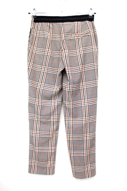 Pantalon à carreaux - Ceinture élastique à l'arrière et fermeture éclaire à l'avant - Pimkie - Taille 36 - Friperie - Seconde main