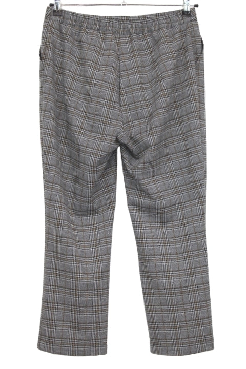 Pantalon à carreaux fins - Ceinture élastique avec lacet intérieur - Damart - Taille 42 - Friperie - Seconde main