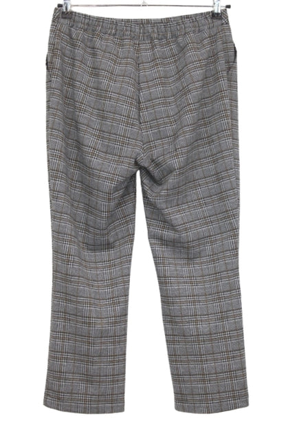 Pantalon à carreaux fins - Ceinture élastique avec lacet intérieur - Damart - Taille 42 - Friperie - Seconde main
