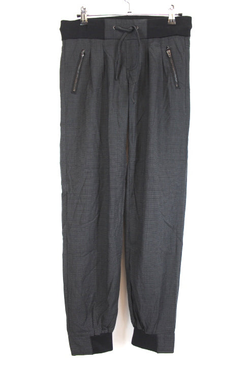 Pantalon à large taille élastiquée Jennyfer taille 34 - friperie femmes, vêtements d'occasion, seconde main