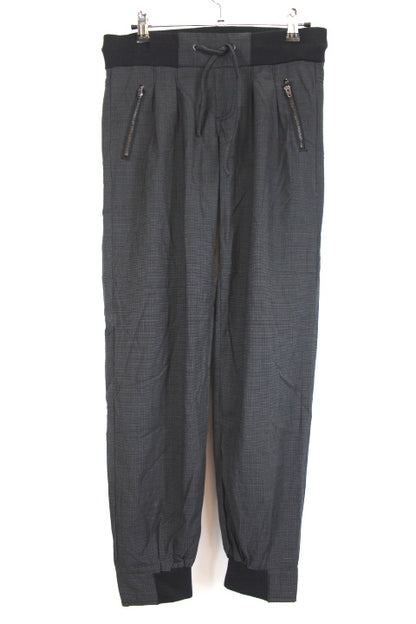 Pantalon à large taille élastiquée Jennyfer taille 34 - friperie femmes, vêtements d'occasion, seconde main