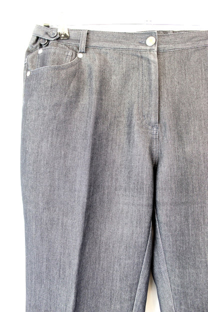 Pantalon aspect jean Anne Weyburn taille 44
