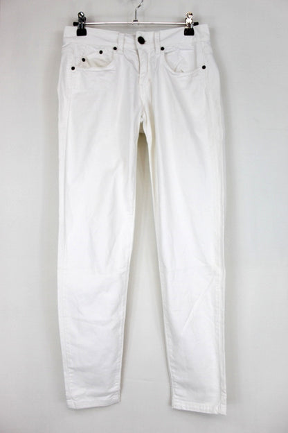 Pantalon blanc Corléone Jeans taille 34-friperie occasion seconde main