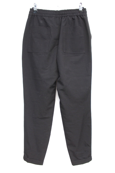 Pantalon coupe carotte avec ceinture élastique et cordon de serrage + 4 poches TALLY WEIJL taille 36 - Vêtement de seconde main - Friperie en ligne