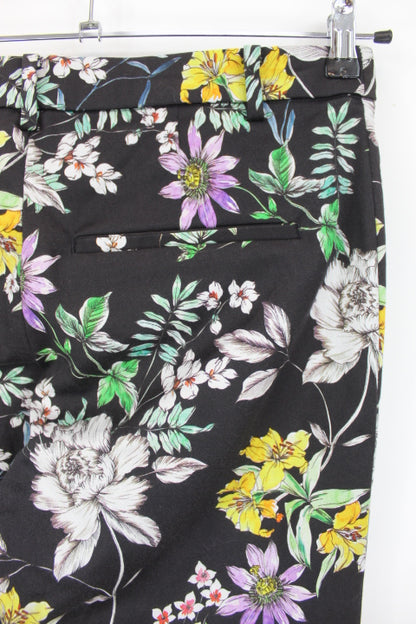 Pantalon demi-saison fleuri H&M taille 42