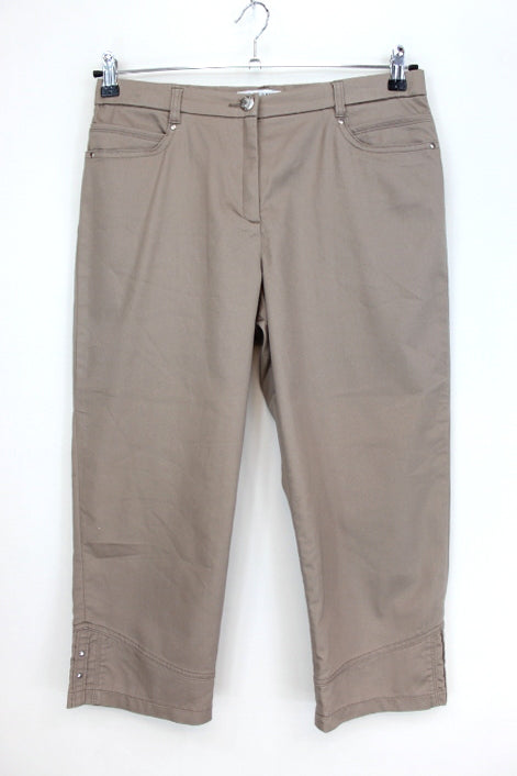 Pantalon élégant large droit Christine Laure taille 42 - friperie femmes, vêtements d'occasion, seconde main