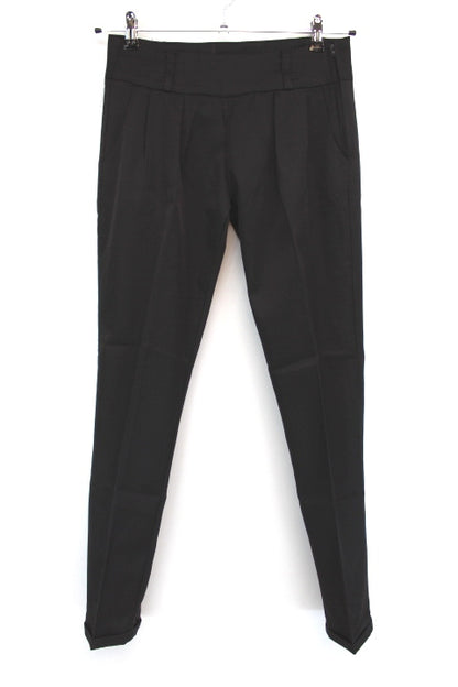 Pantalon fin à plis plats JENNYFER taille M - Vêtement de seconde main - Friperie en ligne