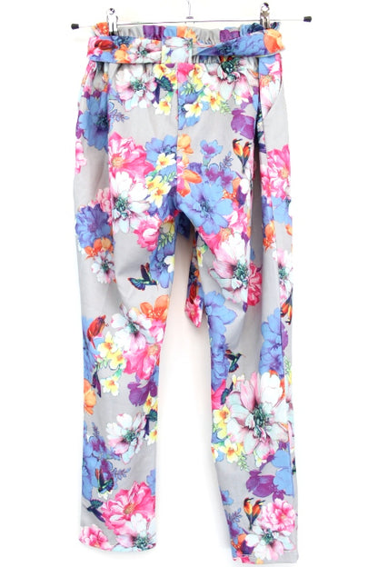 Pantalon fleuri froncé à la taille Cherry Koko taille 38-40