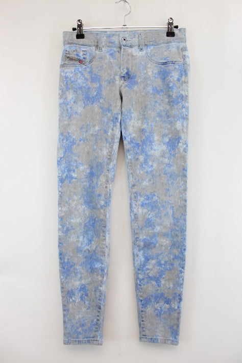 Pantalon jean nuages gris Diesel taille 34